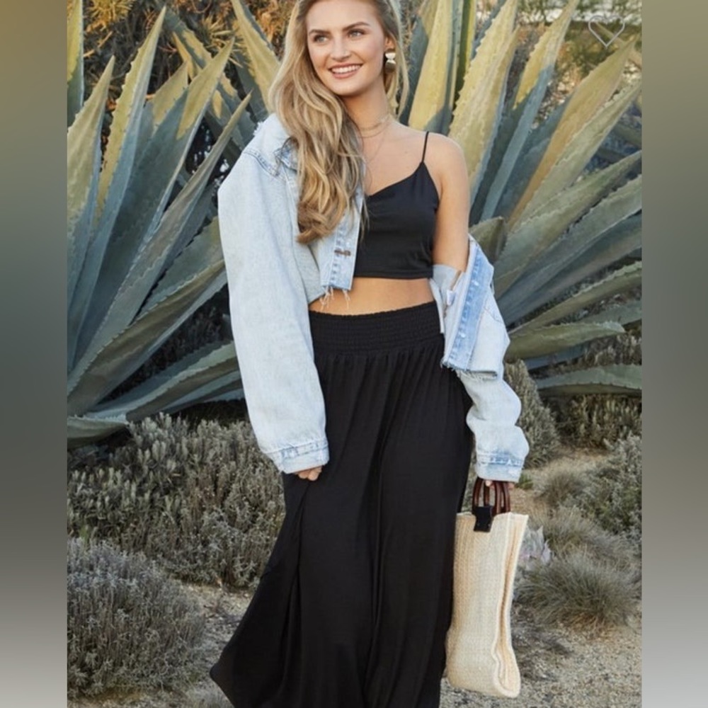 Black Maxi skirt